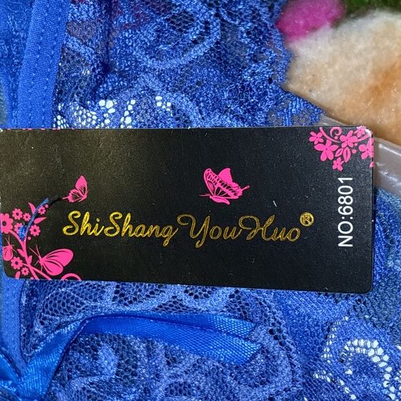 New pack of 2 Jixin4you Women Underwear Lace Jacquard Thong G String B17 - Picture 9 of 12